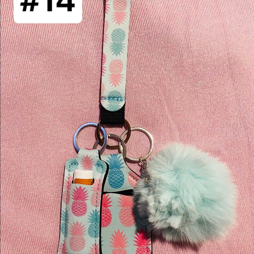 Self made key chains, sorry the picture is cropped; the website did it not me.